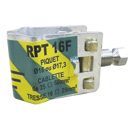 BR278 - Raccord 16-50
pour piquet terre
diam 16 à
17,3mm