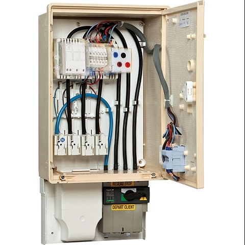 N210 - Coffret BPS
Branchement
Puissance Surveillée
100A