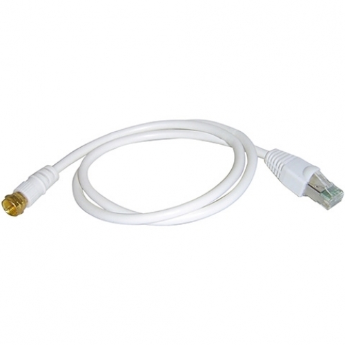 Q246 - Cordon de liaison Fiche F/RJ45 Lg 0,7 m