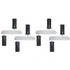 N745 - Kit adaptation pied et renvoi Ø40 mm coffret